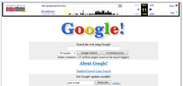 Google-Before Google Before