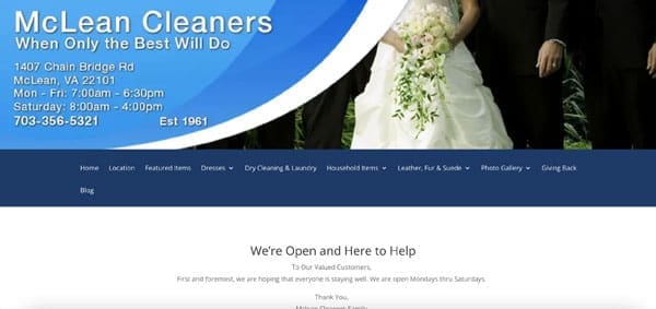 Mclean-Cleaners-Before McLean Cleaners Before