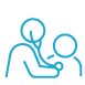 doctor and patient icon