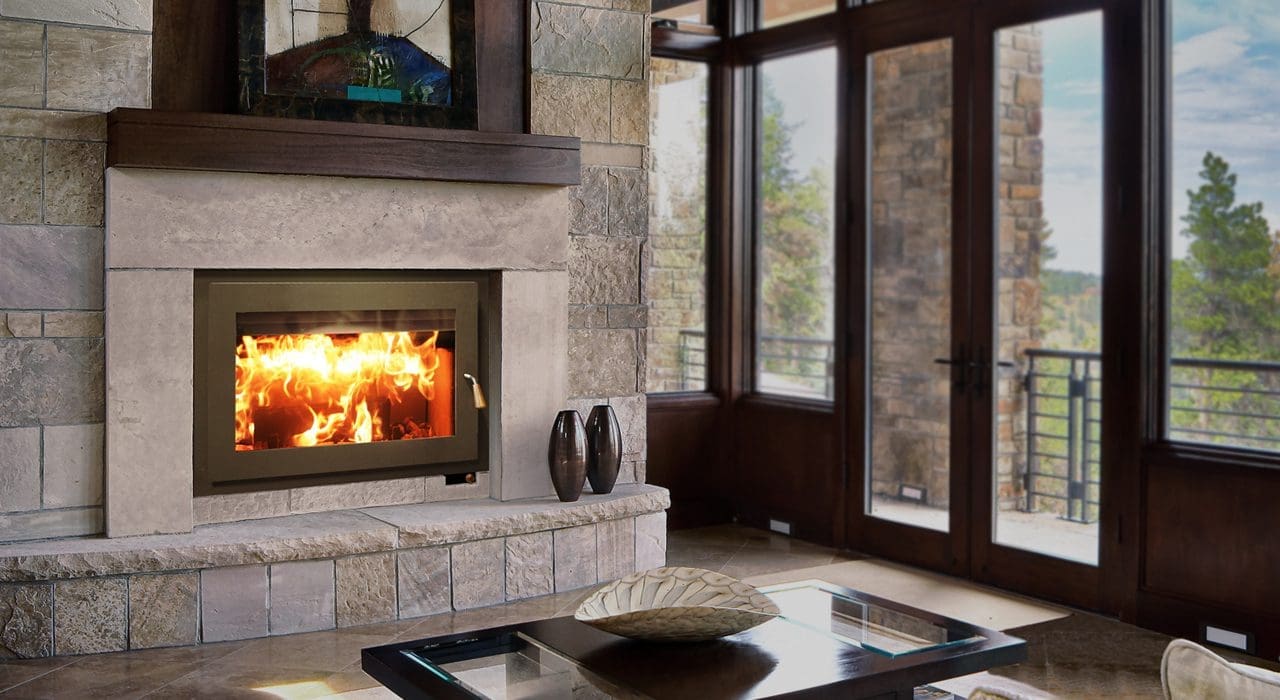 Slider-RSF-Fireplaces close up image of a home with new siding